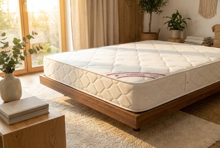 Матрас «Виртуоз Премьер» — многослойный беспружинный матрас из латекса и кокосовой койры